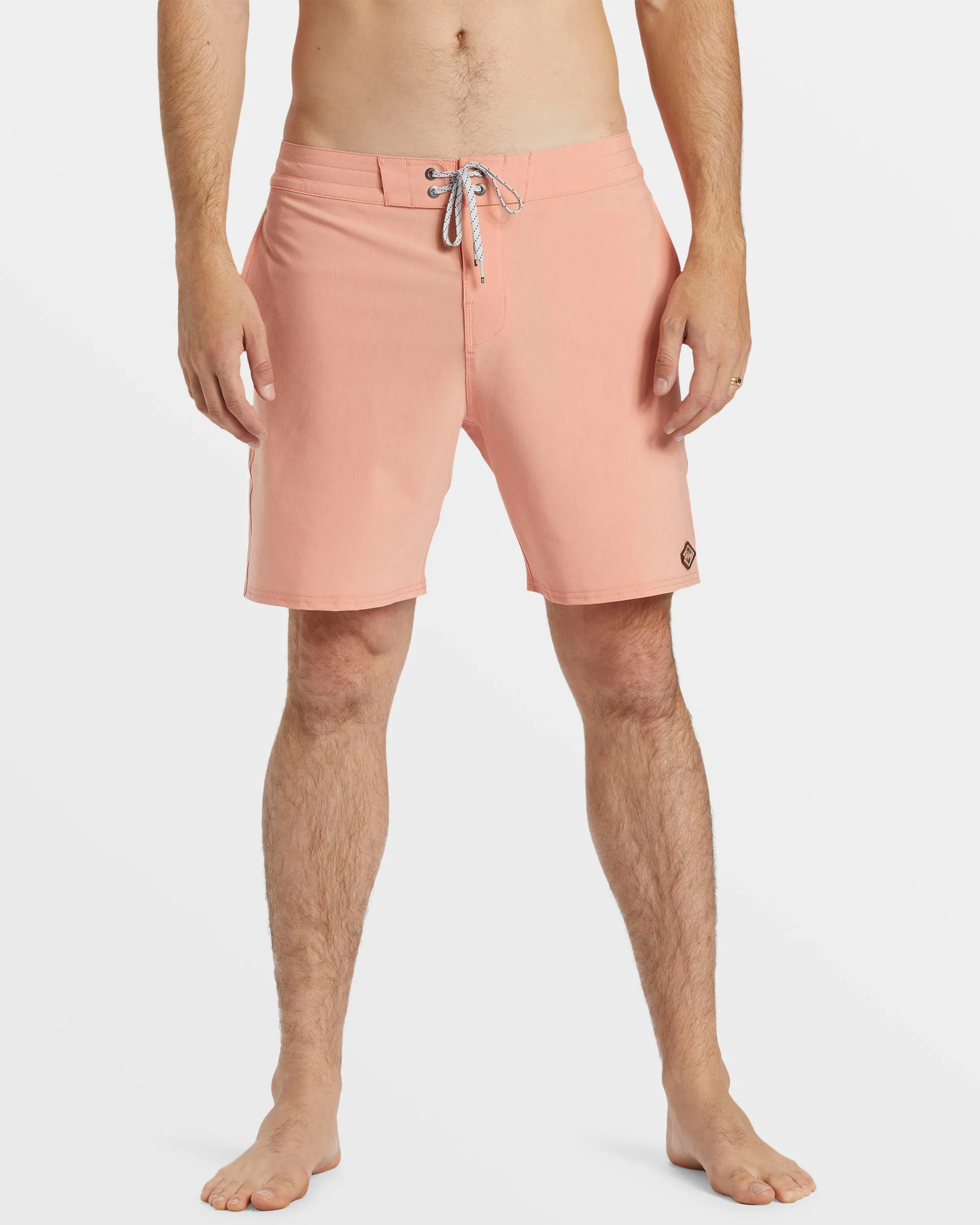 Every Other Day Lo Tide 17" Boardshorts - Sunset