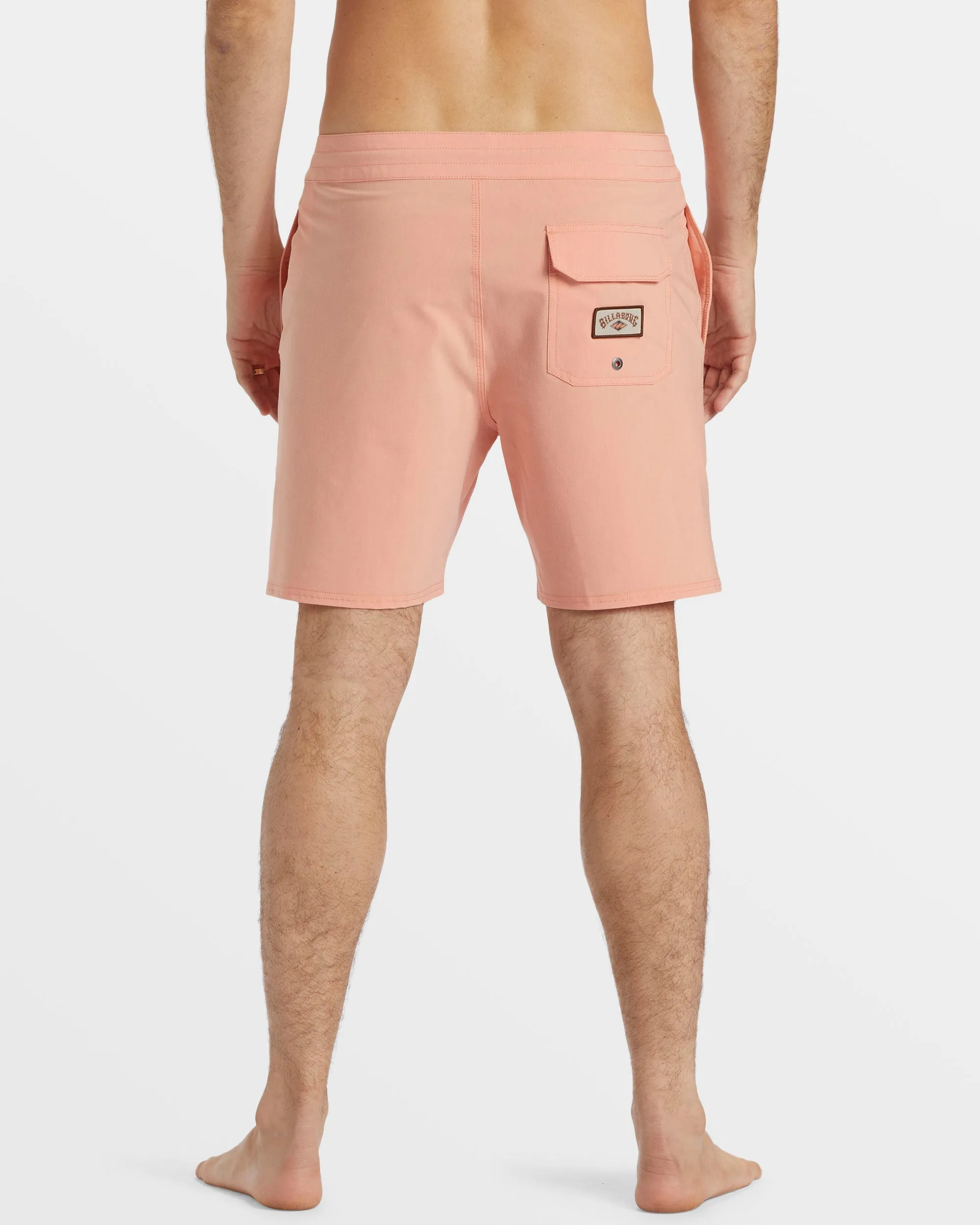 Every Other Day Lo Tide 17" Boardshorts - Sunset