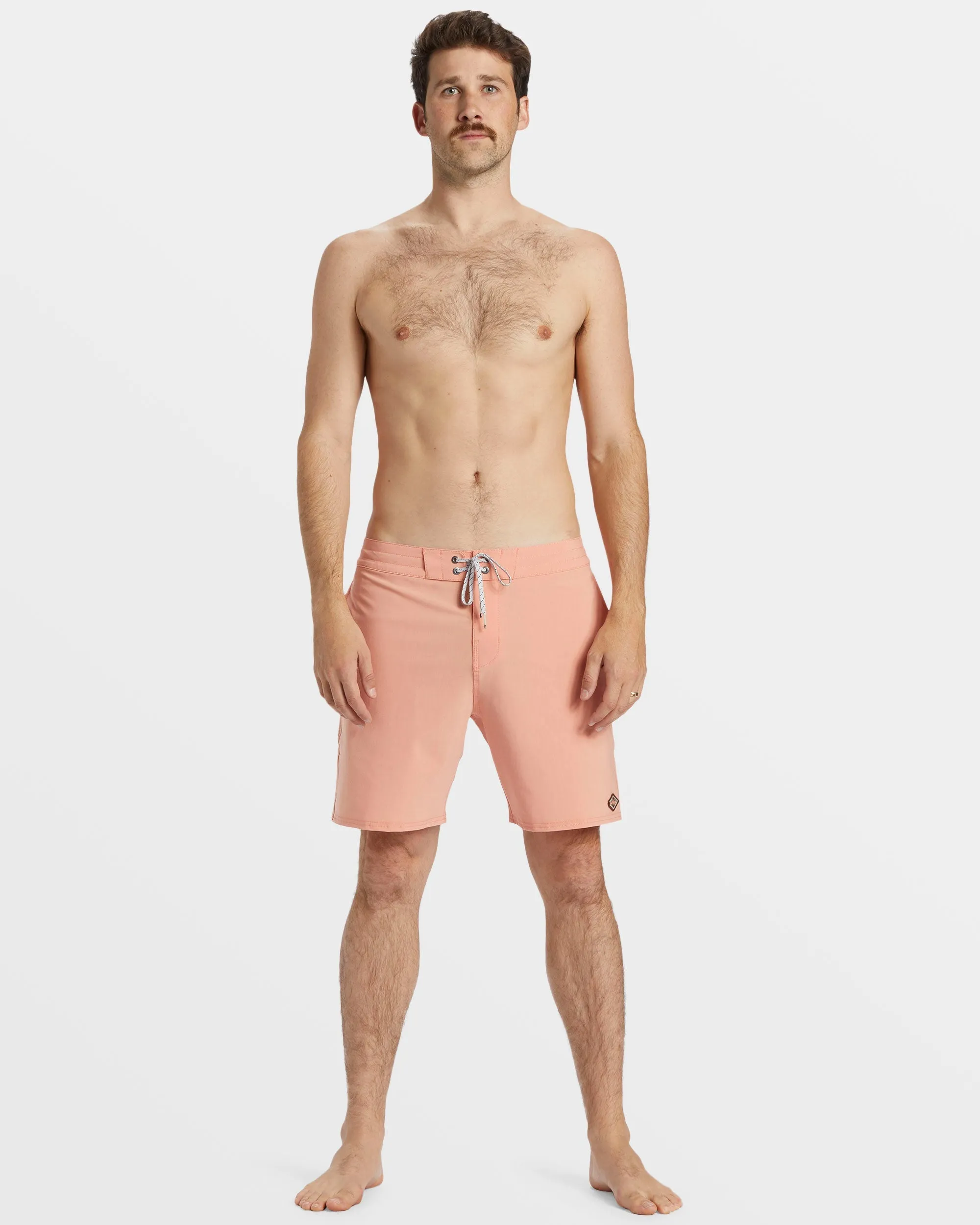 Every Other Day Lo Tide 17" Boardshorts - Sunset