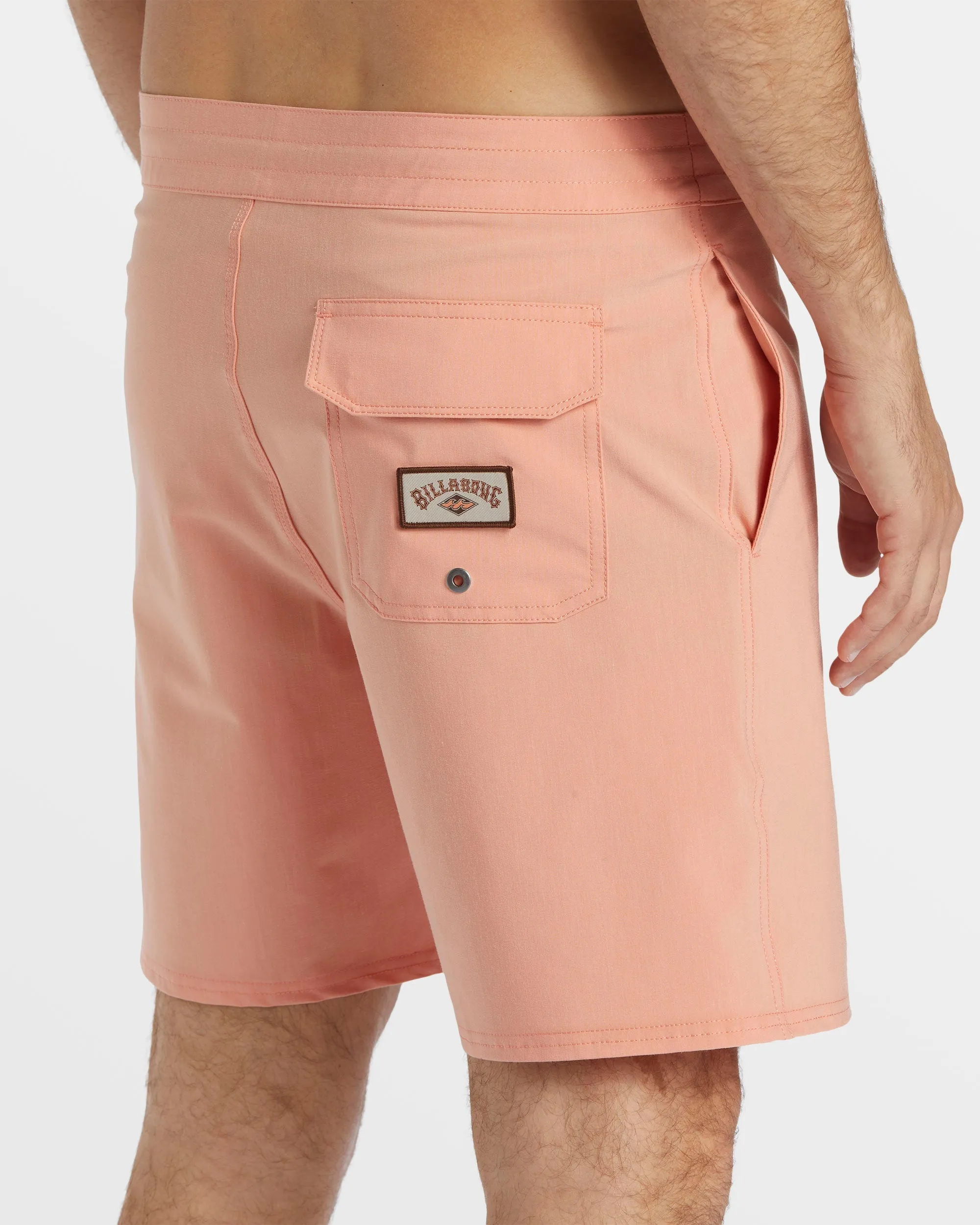 Every Other Day Lo Tide 17" Boardshorts - Sunset