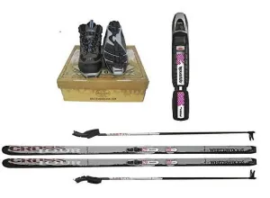 everyday Adult NNN Cross Country Ski Package, 197cm (for Skiers 151-180 lbs.)