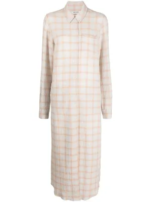 Everyday Shirtdress - Curry Checks