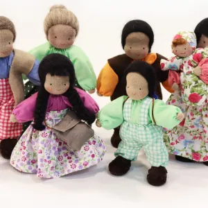 Evi Doll Family with Medium Skin Tones