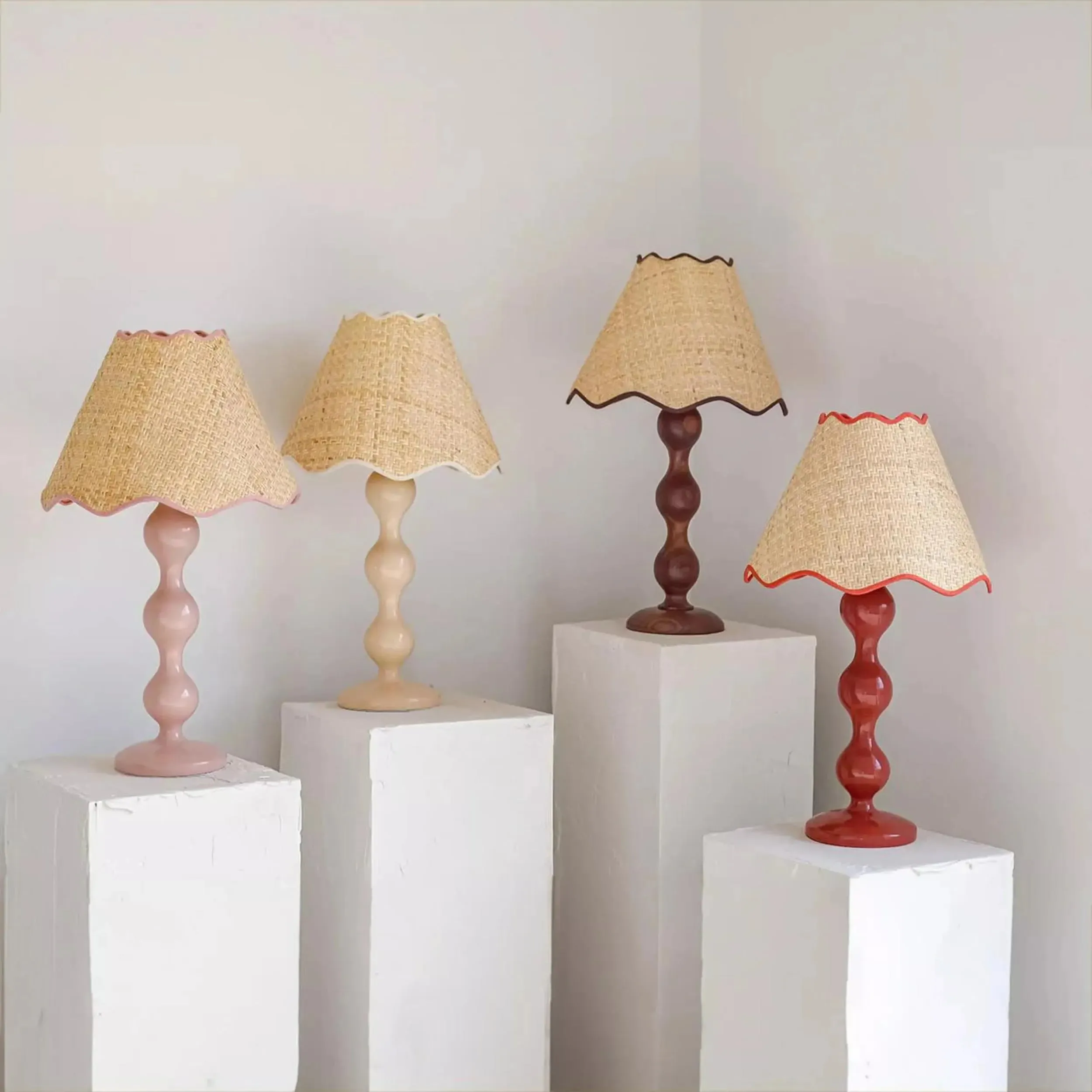 Evie Table Lamp - Sand