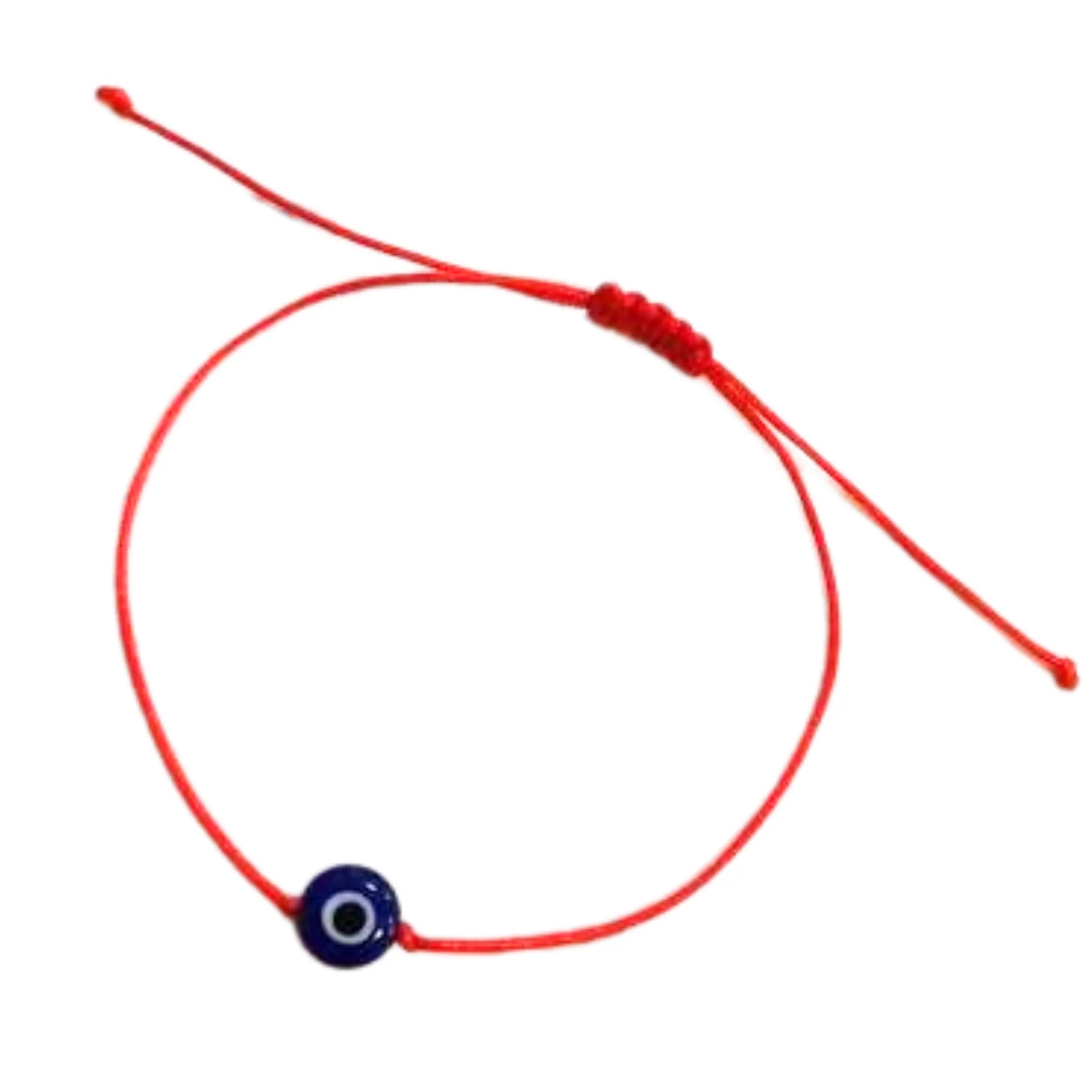 Evil Eye Wish Bracelet with Red Cord