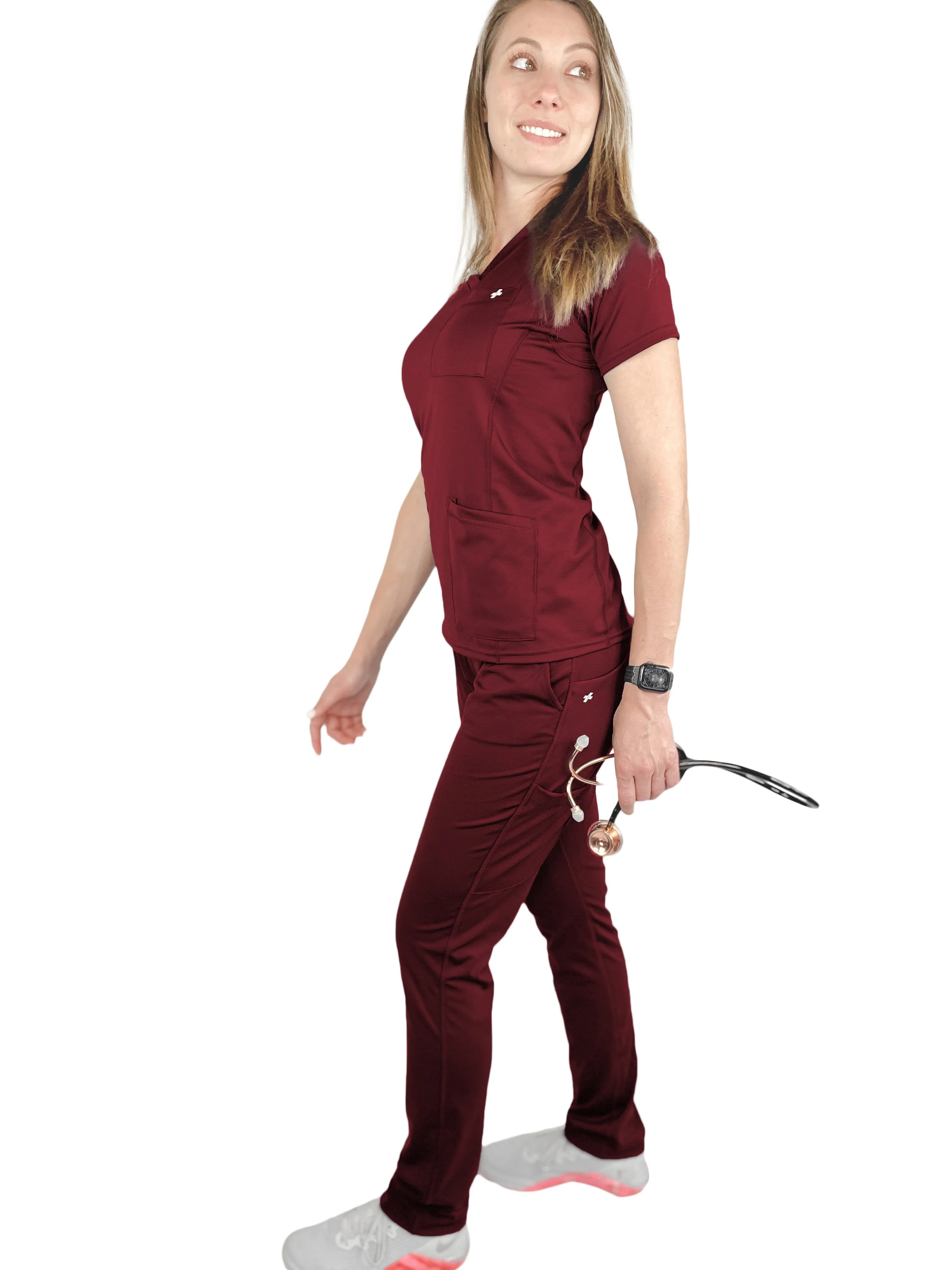 Evrpur® Women's "Pocket Plus" Scrub Tops (Clearance) *Final Sale