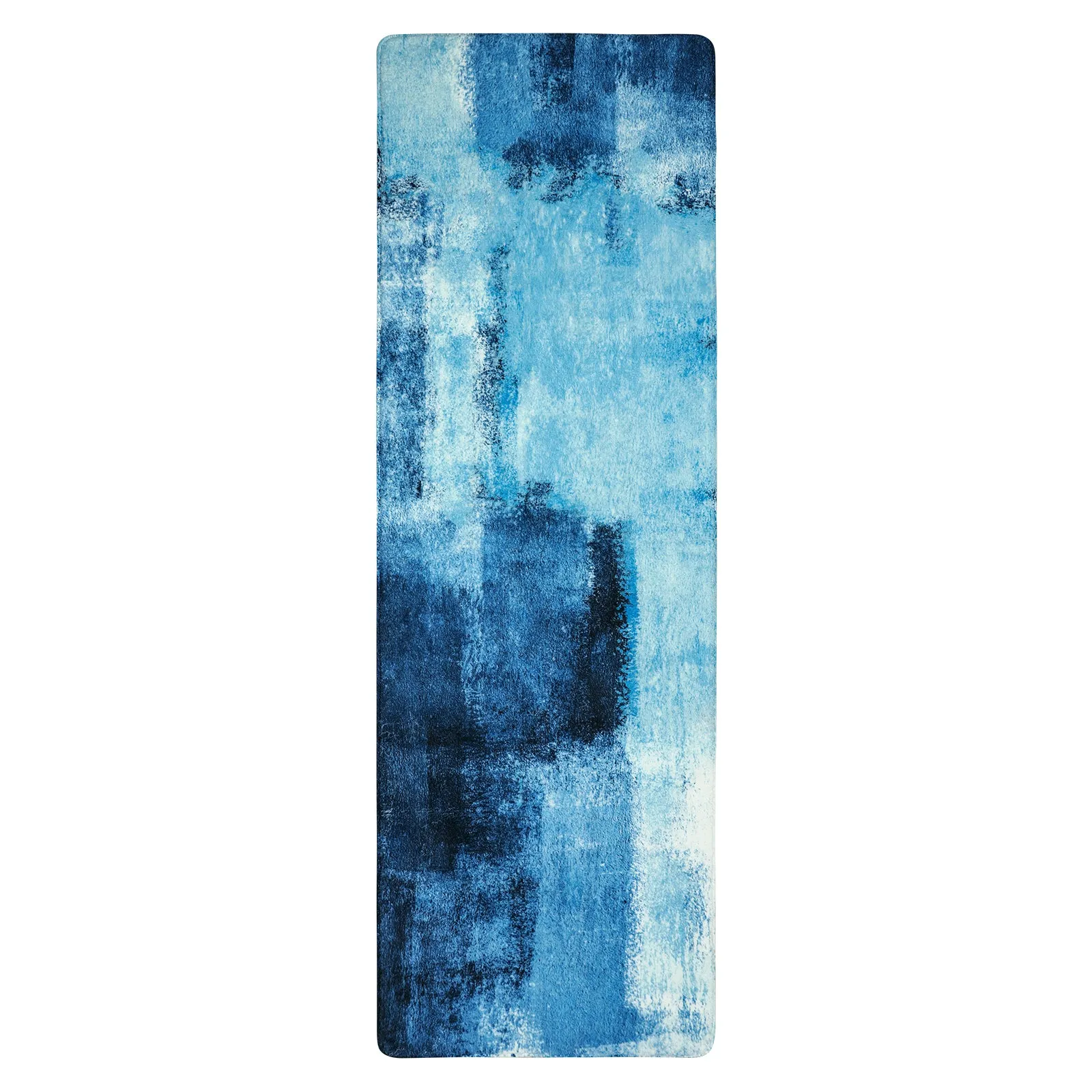 Evyn Modern Abstract Oil Painting Throw Area Rug