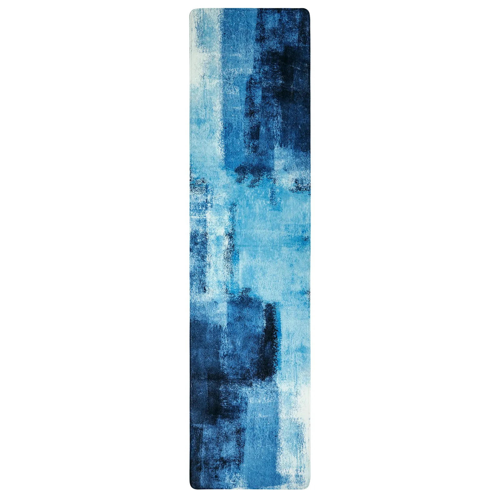 Evyn Modern Abstract Oil Painting Throw Area Rug