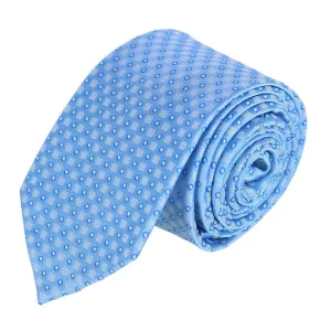 Ewing Square and Polka Dot Business Silk Necktie