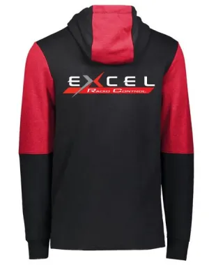 ExcelRC Red and Black Logo Hoodie