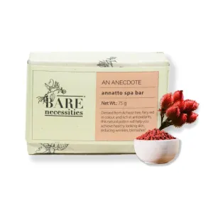 Exfoliating Annatto and Detoxifying Neem Bathing Bar for Dry Skin - 75g