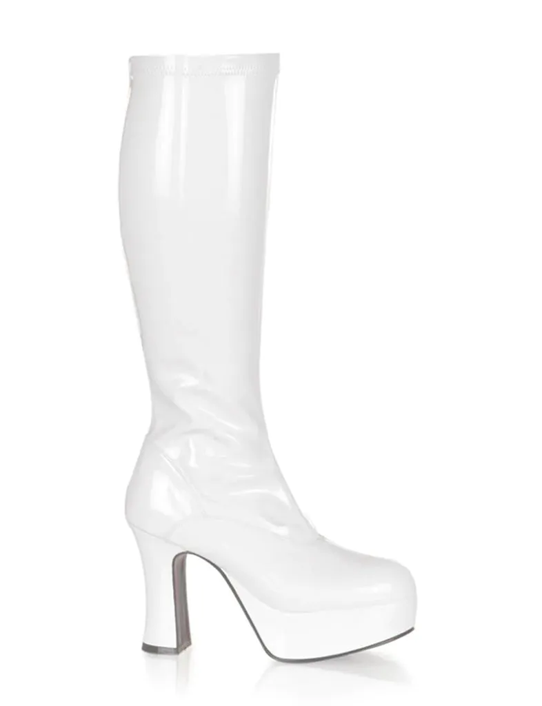 EXOTICA 2000 - WHITE STRETCH PATENT✰ PRE ORDER ✰