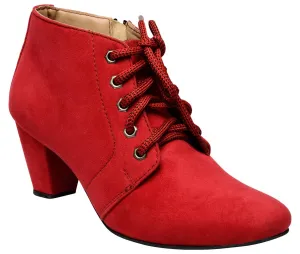 Exotique Women's Red Casual Boot