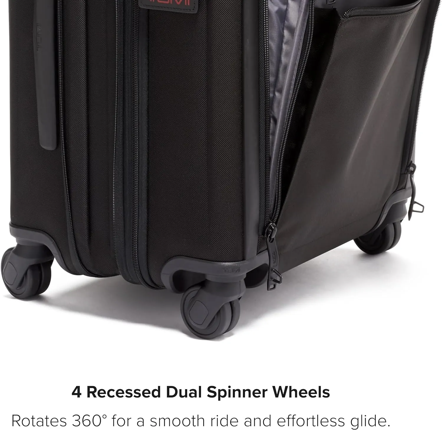 Expandable 4-Wheeled Carry-On Roller Bag for Extended Trips or Weekend Getaways, Carry-On Luggage with 4 Spinner Wheels