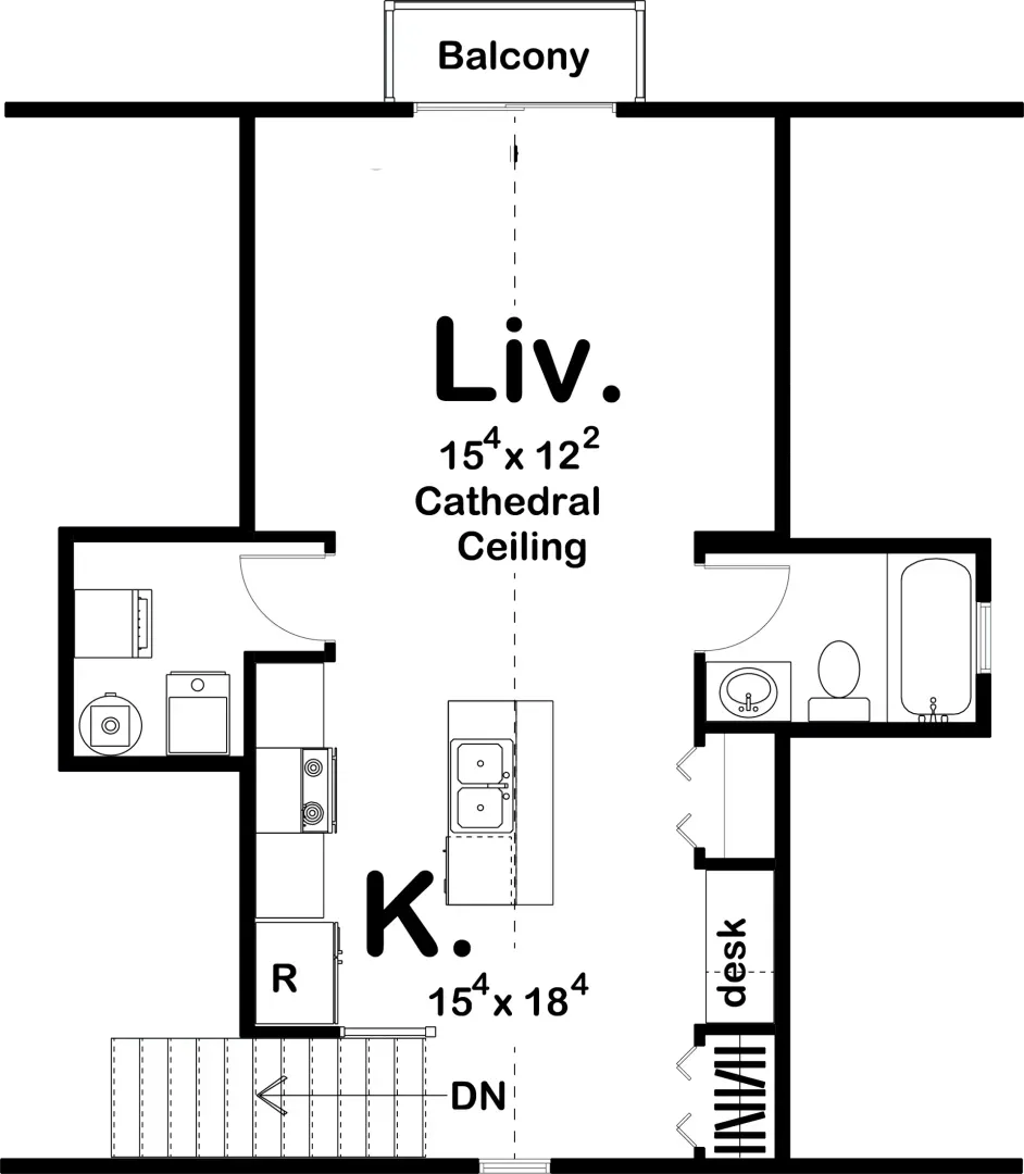 Explore This Cozy 1-Bedroom Garage Apartment  with compact design