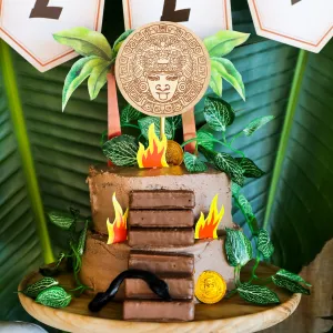 Explorer Party Cake Topper | Adventure Party Cake Topper | Jungle Party Cake Topper