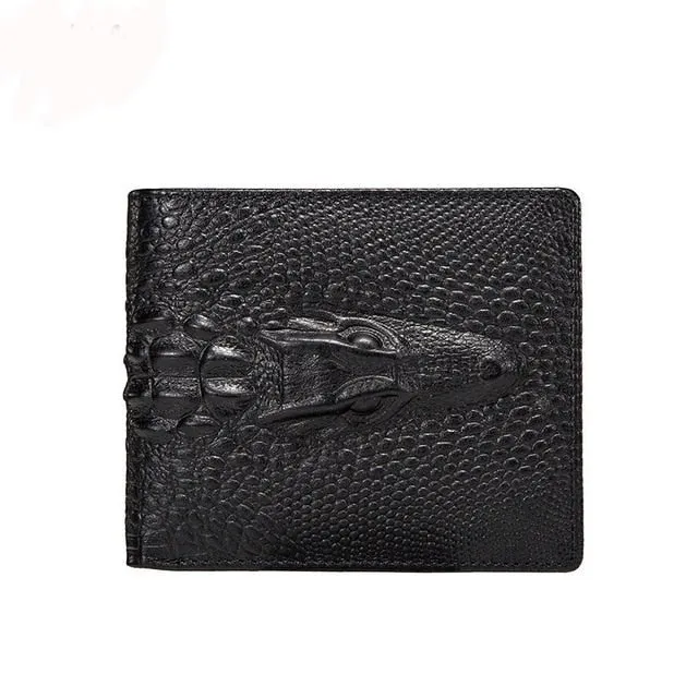 Exquisite CrocLeather Vintage Coin Purse