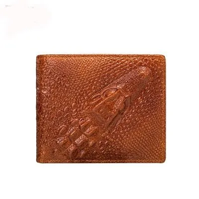 Exquisite CrocLeather Vintage Coin Purse