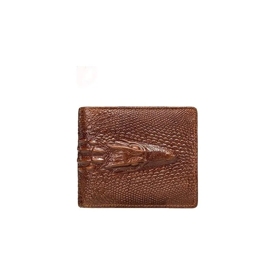 Exquisite CrocLeather Vintage Coin Purse