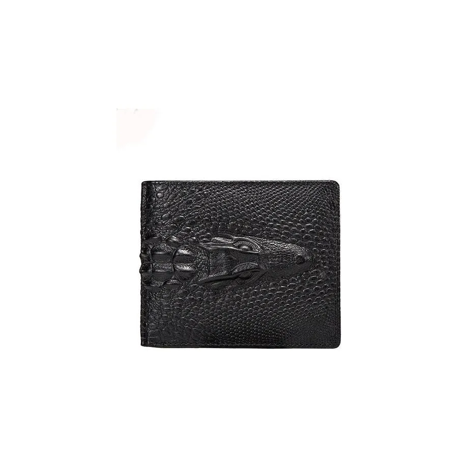 Exquisite CrocLeather Vintage Coin Purse