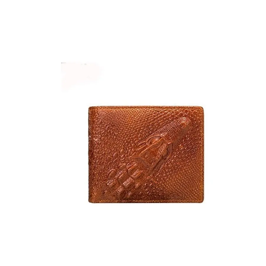 Exquisite CrocLeather Vintage Coin Purse