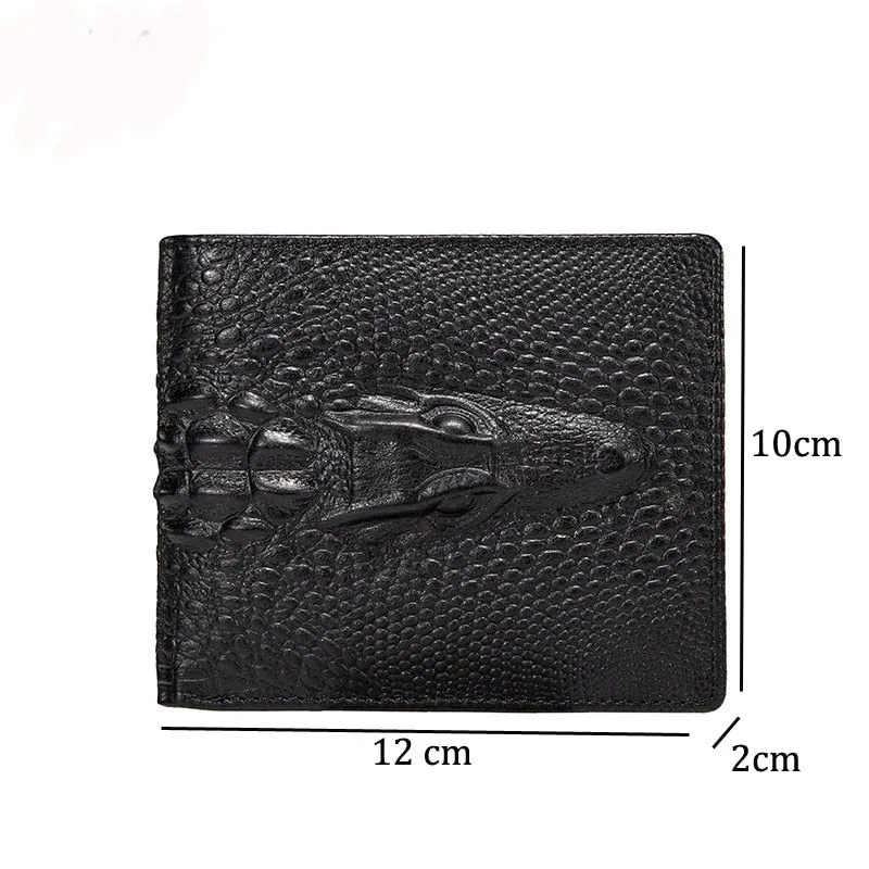 Exquisite CrocLeather Vintage Coin Purse