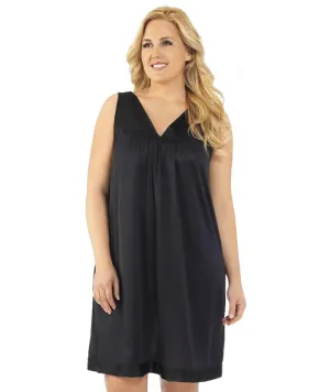 Exquisite Form Short Gown Plus - Midnight Black