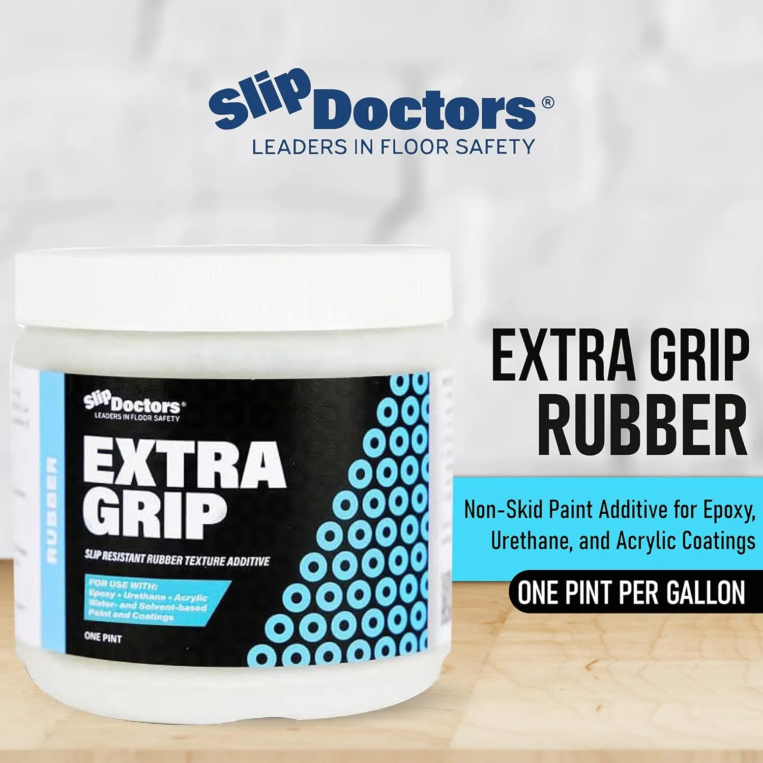 Extra Grip Rubber - Non-Slip Grit Additive for Paint