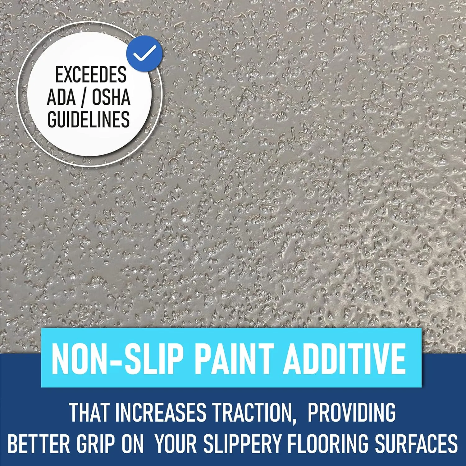 Extra Grip Rubber - Non-Slip Grit Additive for Paint