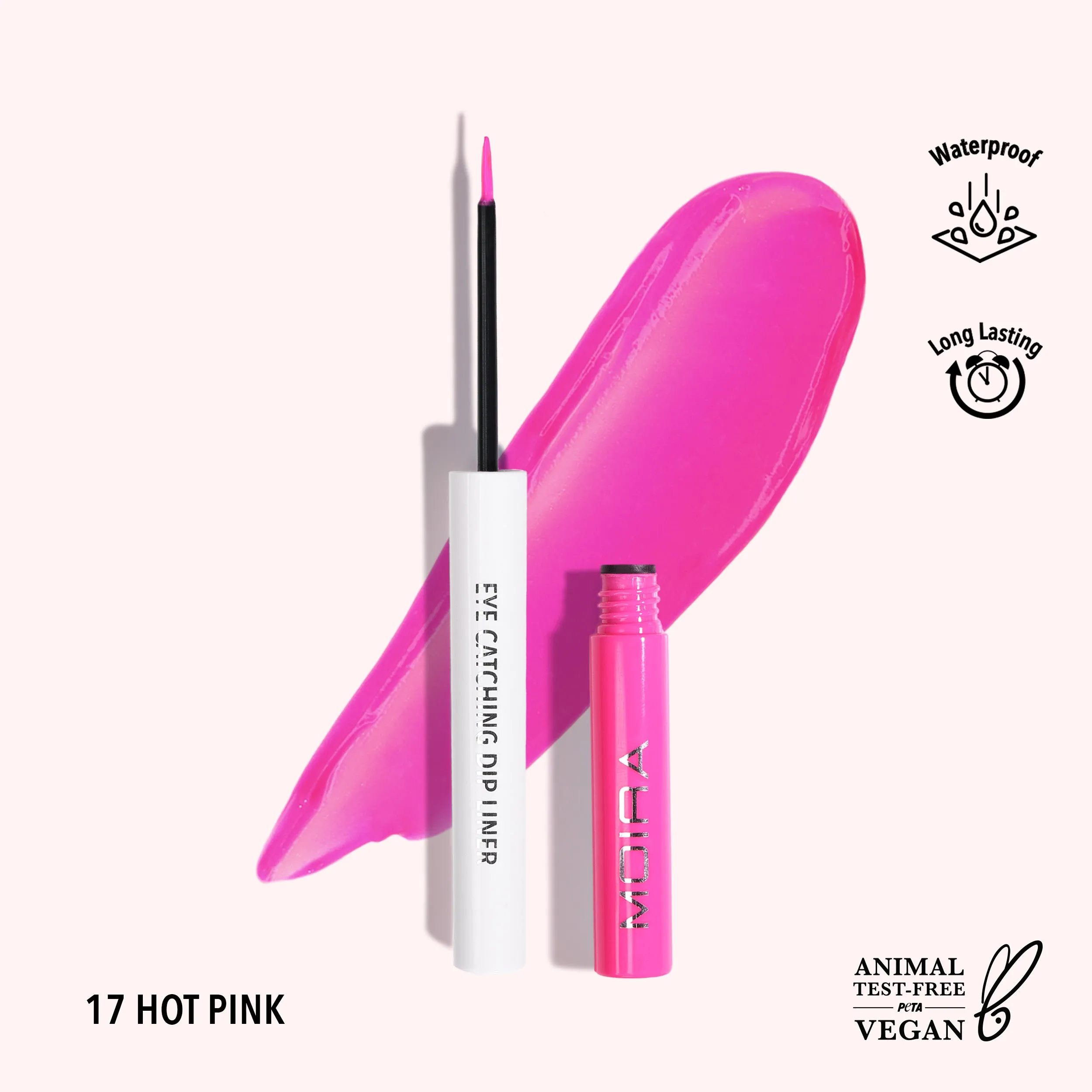 Eye Catching Dip Liner (017, Hot Pink)