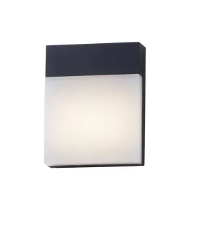 Eyebrow 6.25" Single Light Wall Sconce in Black