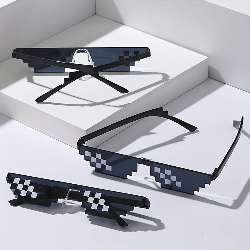 EyeCatching Mosaic Sunglasses Perfect Gift for Fashion Enthusiasts