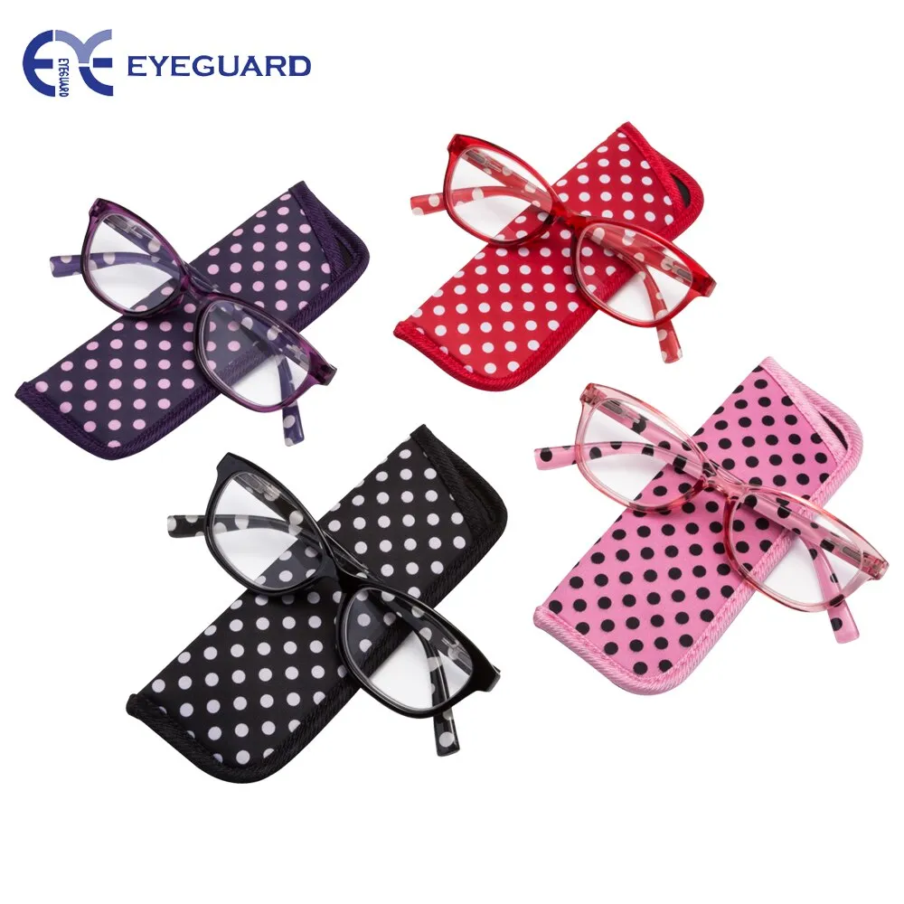 Eyeguard Women's Full Rim Oval  Tr 90 Reading Glasses L1605