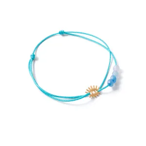 Eyelashes Cord Bracelet