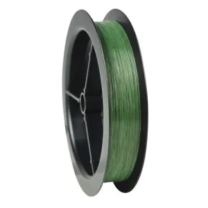 EZ Braid Superline Line Spool - 300 Yards, 0.008" Diameter, 15 lbs, Break Strength, Moss Green