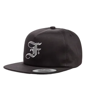 F Snapback Hat (Black)