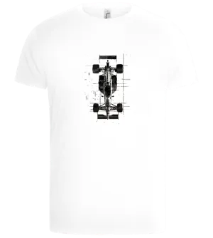 F1 Detailed Visual Design - Basic Unisex T-Shirt