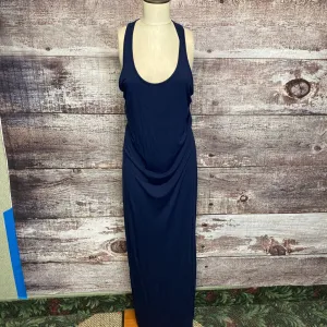 FABLETICS NAVY MAXI DRESS SIZE MEDIUM D2C TCC