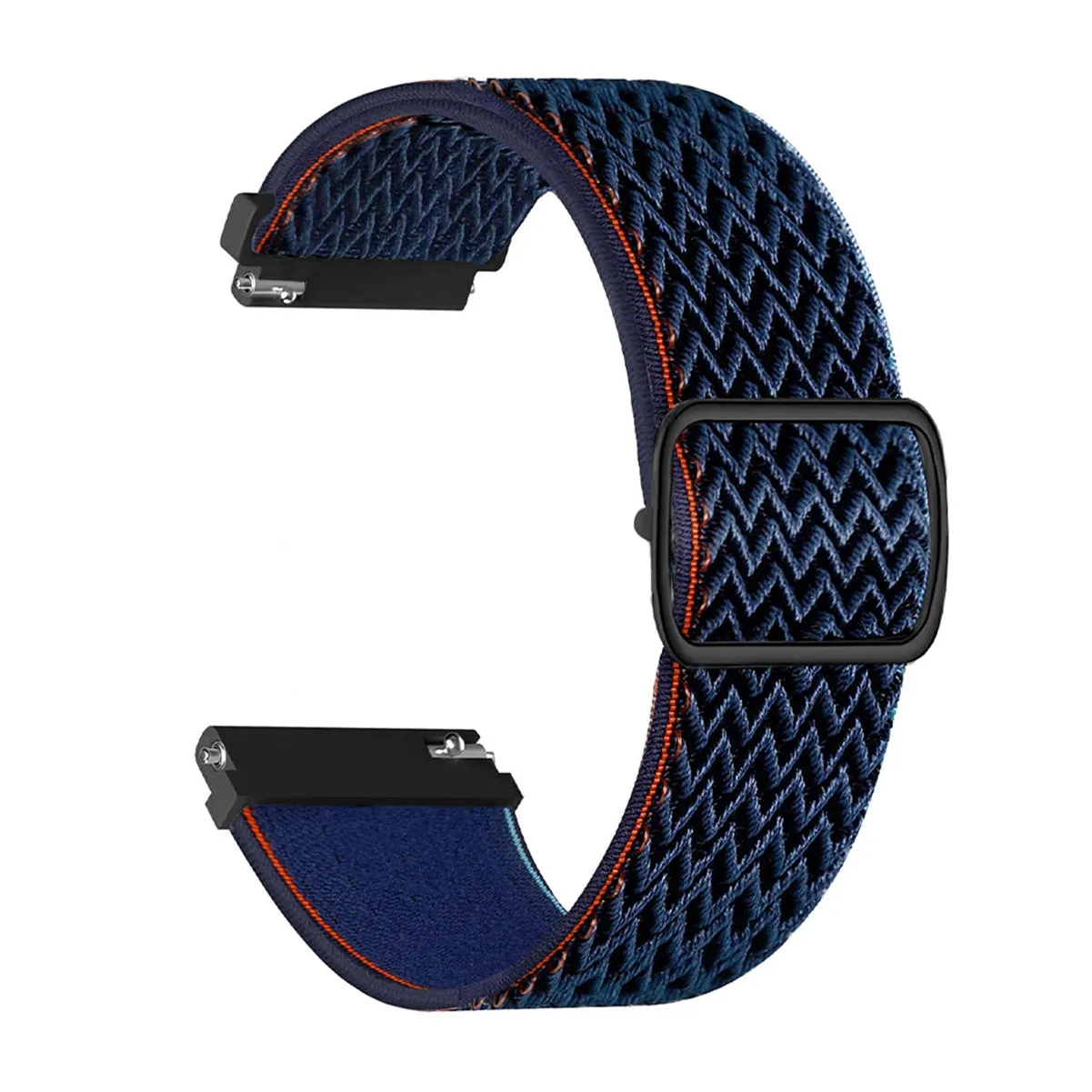 Fabric Elastic Loop Band For Samsung Watch 20mm Deep Navy