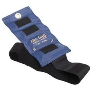 Fabrication Enterprises Original Cuff 1lb Ankle and Wrist Blue, Closure Strap - Each