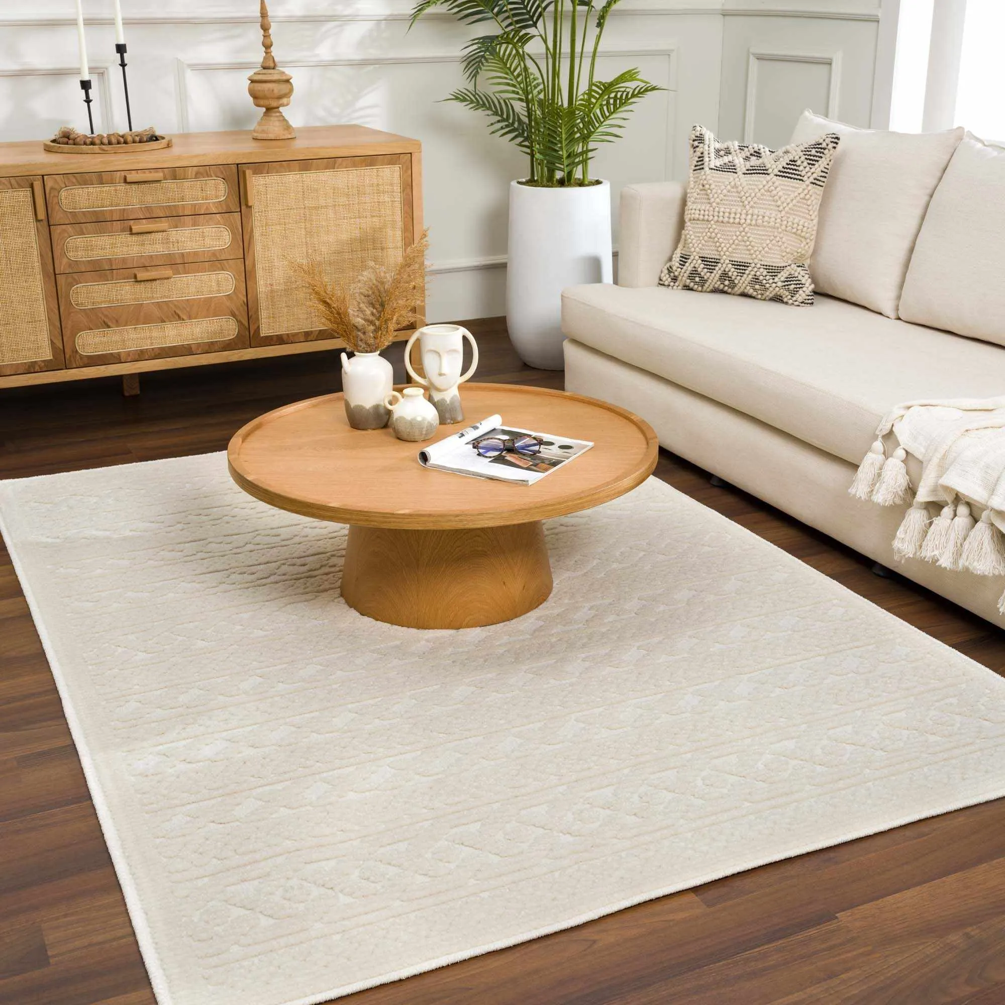 Fadey Washable Area Rug