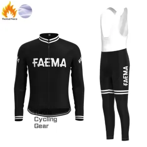 FAEMA Black Fleece Retro Cycling Kits