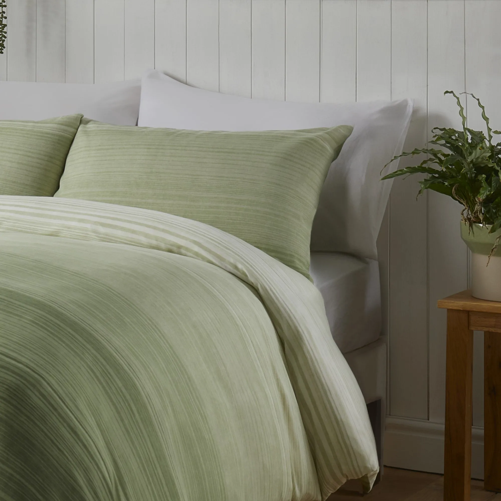 Fairhaven Duvet Cover Set by Fusion in Green