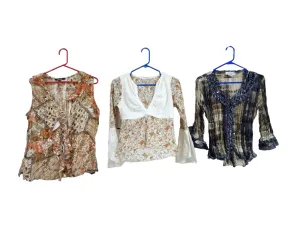 Fairycore Cute Blouses Mix - 10 pcs - 4/7/24