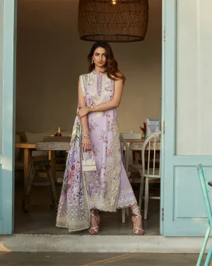 Faiza Saqlain Liliana x Palak Tiwari Luxury Lawn Collection 2024 – Nazeli