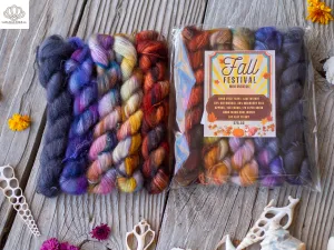 Fall Festival Mohair Mini Skein Set