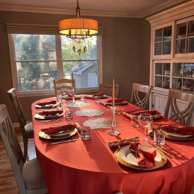 Fall Tablecloth, Fall Napkins