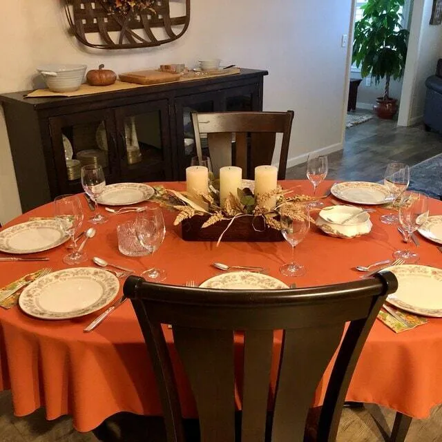 Fall Tablecloth, Fall Napkins