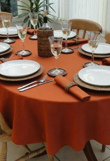 Fall Tablecloth, Fall Napkins