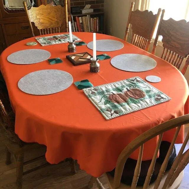 Fall Tablecloth, Fall Napkins